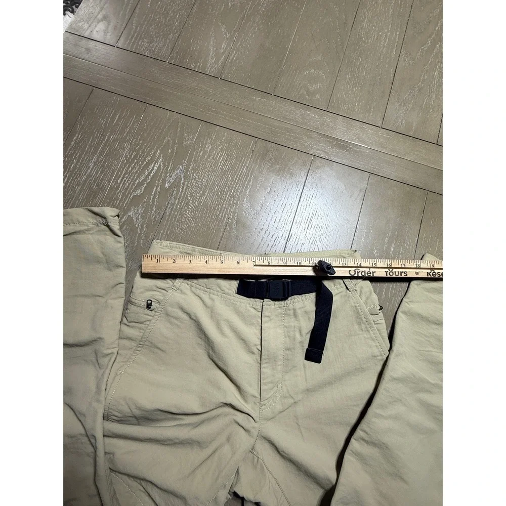 The North Face Convertible Pants Mens 30 Khaki Paramount Trail Zip Off Straight